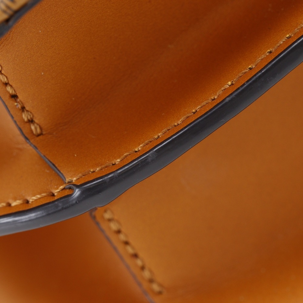 MCM Patricia Shoulder Bag, Visetos Pattern, PVC, Brown, Flap, Women's. - Picture 8 of 16
